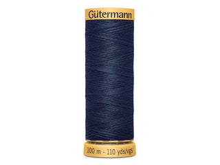 Gütermann - Sytråd - 100% bomull - 100 m - Mørk Denimblå 5422