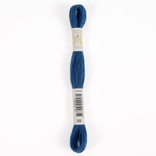 Broderigarn - Ull - DMC Eco Vita - Blå - 606