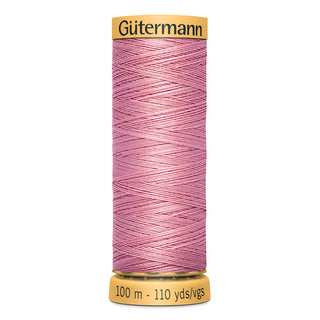 Gütermann - Sytråd - 100% bomull - 100 m - Lys rosa