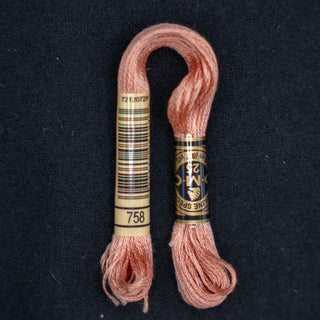 Broderigarn - Bomull - DMC - Mouliné Spécial - 758