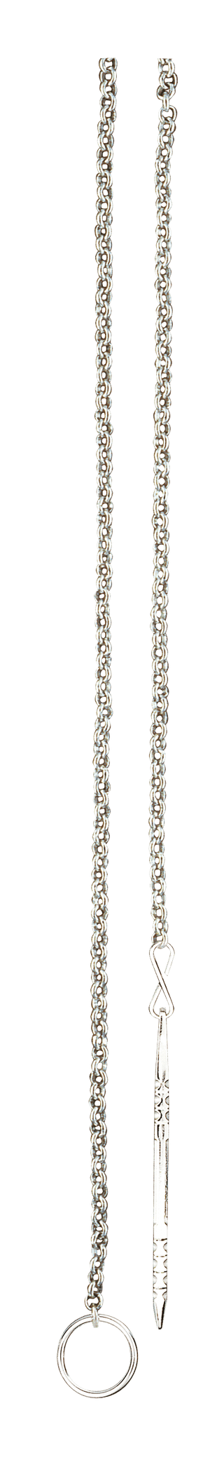 Bunadsølv - Vest-Agder - Trekkekjede - Hvit