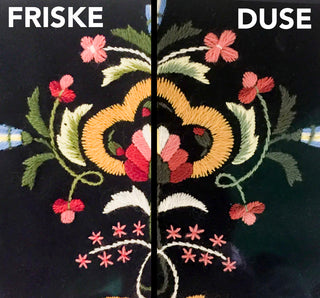 Broderipakke - Forklesett - Bjerkreim - Rogalandsbunad - Nordaker