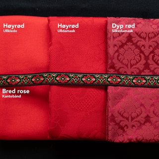 Materialpakke - Hardanger Bred Rose - Liv - VOKSEN