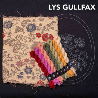 Materialpakke - Brodert lomme - Plattsøm - Påtegnet broderi