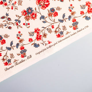 Duran Textiles - Kattun - Lin og bomull -  Kaprifol