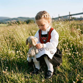 Mønster - Hardangerbunad - Liv - Barn - 2-12 år