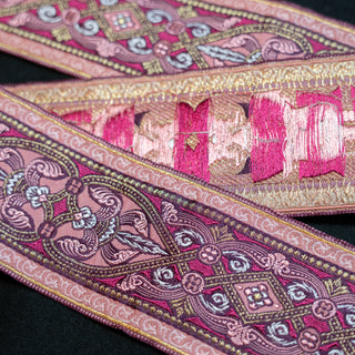 Bånd - Kaupang - Rosa - 72 mm