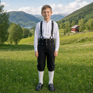 Mønster - Knebukse med klaff - 1,5-4 år / 5-7 år / 8-12 år