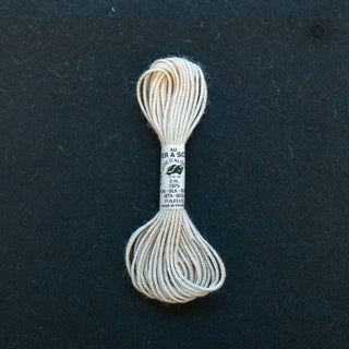 Broderigarn - Silke - Soie d'Alger - 4104 Naturhvit