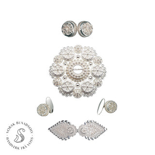 Sølvpakke - Aust-Agder/Åmli - Dame - Hvitt