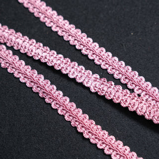 Bånd - Agraman - Tanja - Rosa - 12 mm
