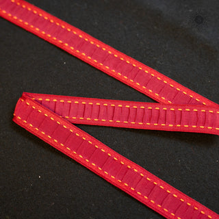 Bånd - Folder - Mørk rød - 22 mm
