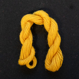Broderigarn og beltegarn - Ull - Rauma - 5 gr - 25 m - Gul 121