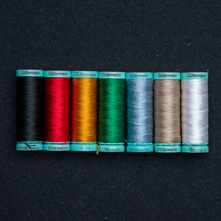 Knapphullsilke - Gütermann 100% silke - 30 m - Håndsøm