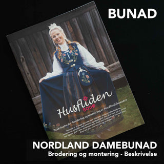 Monterings- og monteringsbeskrivelse - Nordland - Dame - Nordlandsbunad - KUN BESKRIVELSE