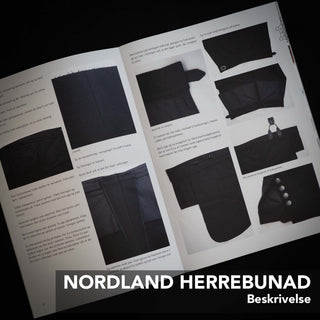Monteringsbeskrivelse - Nordland - Herre - Nordlandsbunad - KUN BESKRIVELSE
