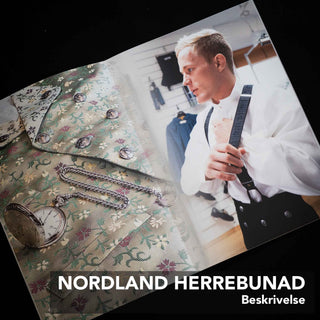 Monteringsbeskrivelse - Nordland - Herre - Nordlandsbunad - KUN BESKRIVELSE