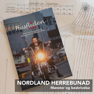 Monteringsbeskrivelse - Nordland - Herre - Nordlandsbunad - KUN BESKRIVELSE