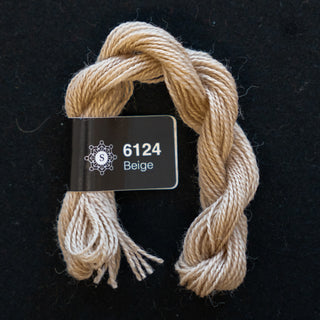 Broderigarn - Ull - Perle 70 - Hillesvåg Ullvarefabrikk - Beige 6124