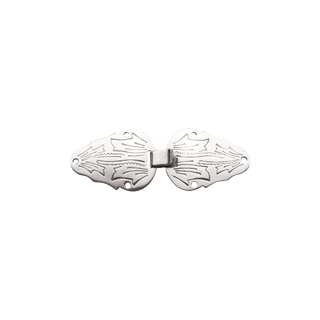 Bunadsølv - Sør-Trønder - Vestehekte - Oksidert