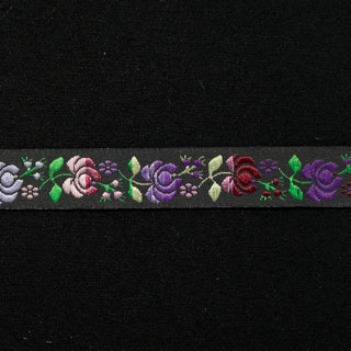 Bånd til bunad - Lavendel Rose - 18 mm