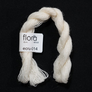 Broderigarn - Ull - Flora Ecru - Off-white