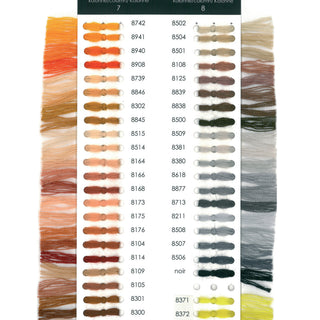 Digitalt fargekart - Flora Wool
