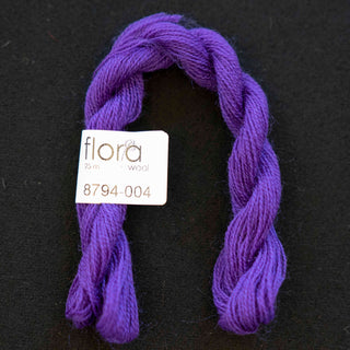 Broderigarn - Ull - Flora 8794 - Mørk lilla